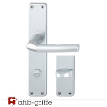 Hoppe Türdrücker Birmingham WC Alu natur 1117/202SP F1 Türgriff Türklinke