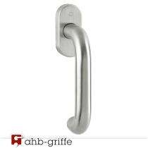 Hoppe Fenstergriff Paris 32-42 mm Edelstahl matt E038/US956 F69 Secustik