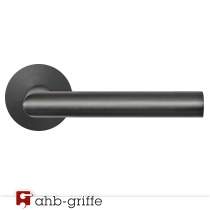 Karcher Türgriff Rhodos Rosette Titan Grau OS Türdrücker Türbeschlag Türklinke