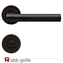 Karcher Türgriff Madeira Rosette Antik Bronzeoptik WC Türdrücker Türbeschlag