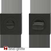 Karcher Bad-Rosettenpaar EZ1340 ohne Lack schwarz